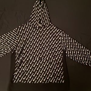 A xxl mens printed champion hoodie